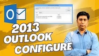 How to Configure Gmail in Outlook 2013  | how to setup gmail in outlook