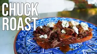 How to Smoke a Chuck Roast | Delicious Smoked Chuck Roast Sandwich Recipe on the Pit Boss