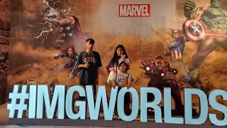 IMG World of Adventures | Avengers and Hulk Ride Experience with the Kids | Dubai Amusement Park UAE