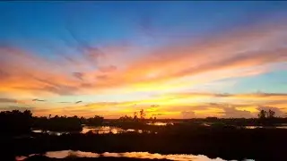 Beautiful nature sky colour change | Sky Serenade: Peaceful Moments Above | #sky