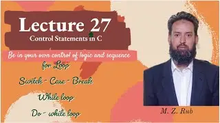 Control System in C [Lecture 27]