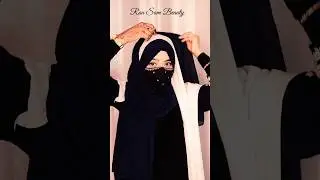 Beautiful Double Hijab 😍 Tutorial 