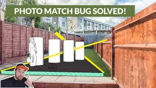 Sketchup Photo Match - SOLUTION (Photo Not Aligning With Render)