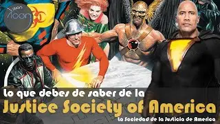 Lo que debes de SABER de la SOCIEDAD de la JUSTICIA de AMERICA ANTES de ver BLACK ADAM | Vision Toon