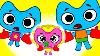 Canción de los tres gatitos | Canciones infantiles y rimas infantiles | Kit and Kate Spanish