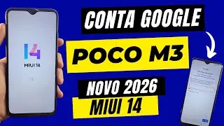 REMOVER CONTA GOOGLE POCO M3 ATUALIZADO 2024 MIUI 14 ANDROID 12 YOUTUBE DESATUALIZADO NOVO MÉTODO