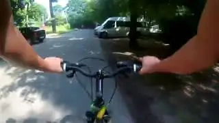Утренняя покатушка с новой камерой (1080p,60fps)