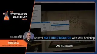 Controlling NDI Studio Monitor with vMix Scripting