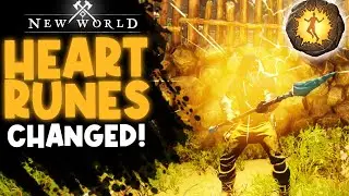 Secret Heartrune Changes! Which One Is The Right Heartrune For You NOW? New World Heartrune Guide