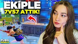 WE STARTED 7VS7 WITH THE TEAM!! LEGENDARY WOW MODE!!😱 | PUBG MOBILE