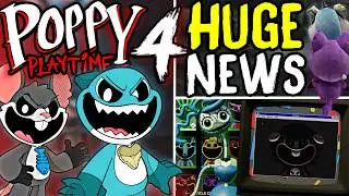 NEW! Chapter 4 Character Info & ARG Updates, Merch, Game Updates & MORE! [Poppy Playtime News]