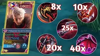 Yu Zhong Brutal Spell Vamp Red Build! My Team Stalked Me After Game 😂 | Yu Zhong Best Build 2023