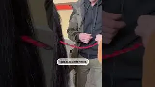 Красная лента в хвосте 