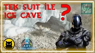 TEK SUIT İLE ICE CAVE / REX BP Sİ BULMA ANI / OFFICIAL #arksurvivalascended #theisland #icecave