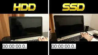 HDD VS SSD(Samsung 860 EVO), windows 10 booting