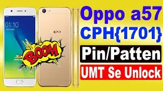 Oppo A57 UMT PRO PIN/Pattern Unlock one Click me 2023 Frp Bypass Unlock