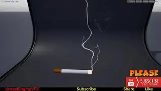 Cigarette Smoke Effect | Unreal Engine Niagara | UE4 Niagara