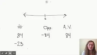 Opposite and Absolute Values Examples