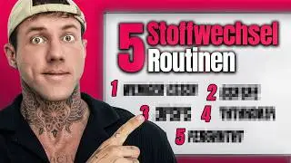 5 TÄGLICHE Stoffwechsel Routinen, mit denen ich 15 KG ABGENOMMEN habe