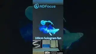 100cm 3D hologram fan with Amzaing 3D display effect