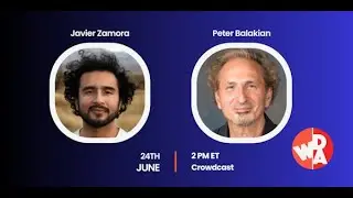 WRITERS FOR DEMOCRATIC ACTION presents the DEMOCRACY BOOK CLUB: Javier Zamora & Peter Balakian