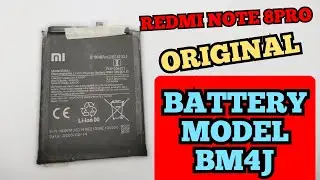 mi original battery / redmi note 8pro original battery/ model no BM4J