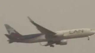 LAN cargo Boeing 767 approach