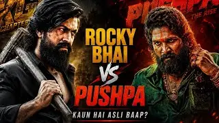 Rocky Bhai💪 Vs. Pushpa🔥 Death Battle | Explained in Hindi | ComicWood