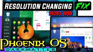 How to change resolutions of phoenix OS | phoenix OS Resolution Fix | 2020 Updated Video  guide #1