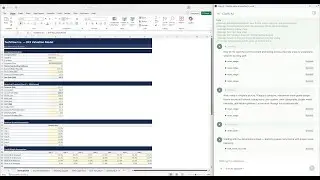 Build a DCF Model in Excel with AI (inline AI Demo)