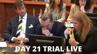 Johnny Depp Court Case LIVE vs. Amber Heard - Day 21 - Amber Calls Johnny Depp Back to the Stand