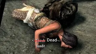 Bandit trips and dies!