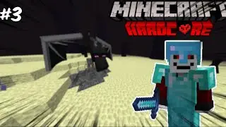 I Finally Beat The ENDER DRAGON In Minecraft Hardcore (#3)