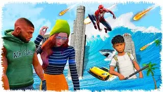 ДЖОННИ ОТБАСЫ ҚАЛАНЫ СУ ЦУНАМИ БАСТЫ (GTA V) жони джони