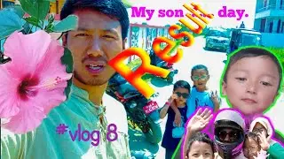 My son result day.