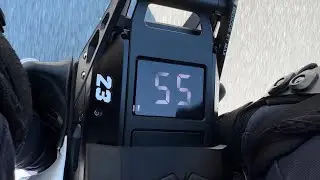 Found an empty bike trail. 55-57 mph 😈🛞💨💨💨 Begode ET MAX Electric Unicycle ⚡️