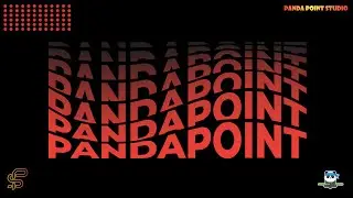 How to Make Deconstructed Text in Adobe Illustrator || PANDA POINT STUDIO