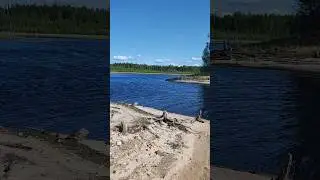 с 10-ти поклевок 4 вытащил, отдых на природе