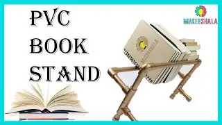 PVC Book Stand || DIY || Makershala