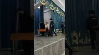 Показательный суд среди студентов Аксуского колледжа