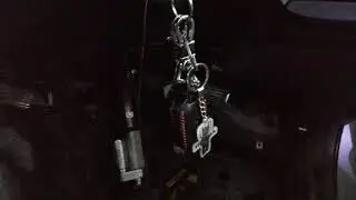 Установка электропривода стояночного тормоза