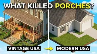 Why Did American Porches Completely Disappeared (Why No One Builds Them Anymore)