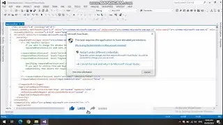 Run Visual studio Always in Administrator mode