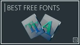 The Best Free Fonts For Banners And Thumbnails!