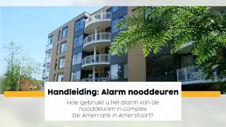 Hoe gebruikt u het alarm van de nooddeuren?