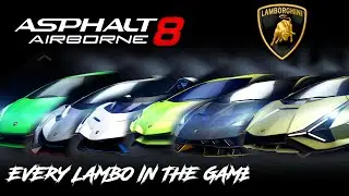 Asphalt 8: Full Lamborghini Showcase (Every Car in-game, 2022)