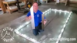 Chasing Border Lights for Signs