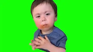 Green Screen Baby Confused Meme