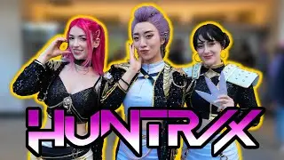 HUNTR/X attends KPOP DEMON HUNTER Sing A Long! ft. 