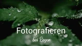 📸  5 TIPPS zum fotografieren bei Regen 🌧 fotografieren lernen